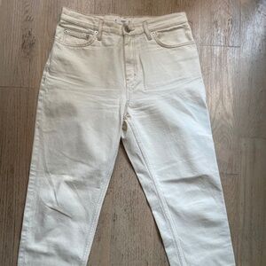 Mango High Rise Mom Jeans